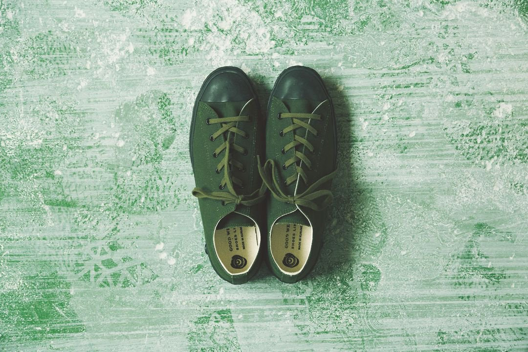 SHOES LIKE POTTERY VULCANIZED CLOTH OLIVE