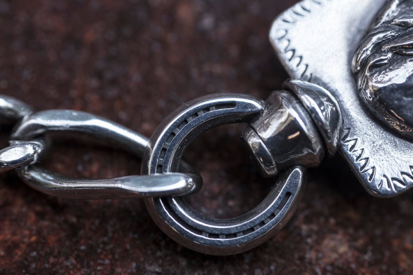 Peanuts&Co horse clip type walletchain silver