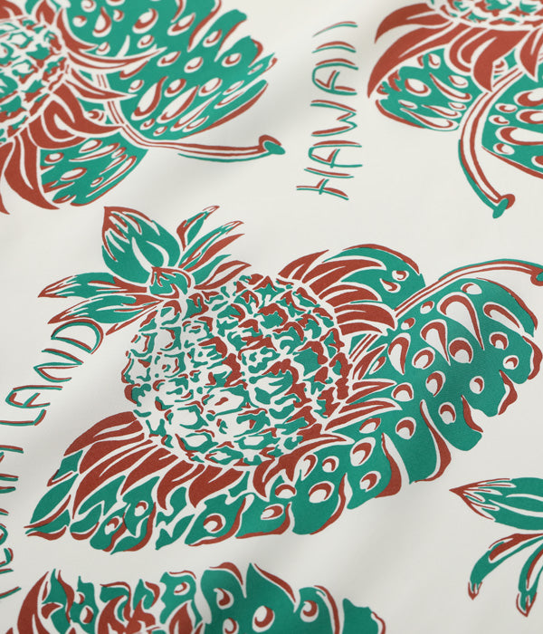 SUN SURF RAYON HAWAIIAN SHIRT “THE PINEAPPLE ISLANDS”