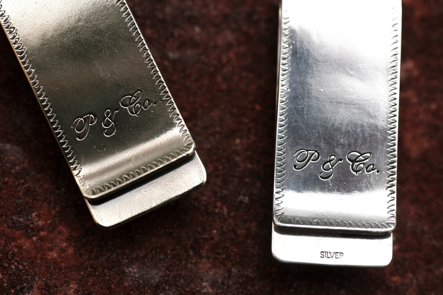 Peanuts&Co horse money clip silver