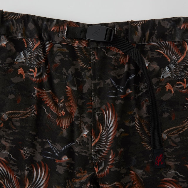 White Mountaineering x GRAMICCI BIRDS WIDE SHORTS