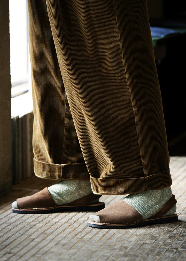 RoToTo DOUBLE FACE MID SOCKS ”ORGANIC COTTON”