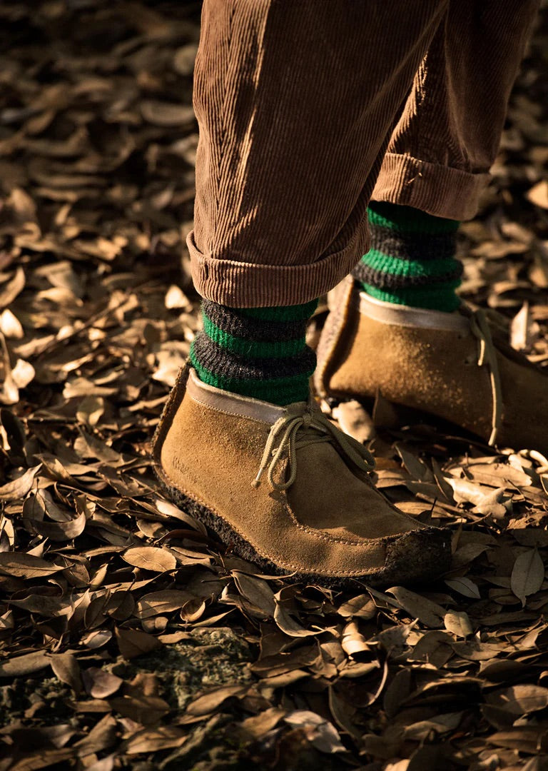 RoToTo BRUSHED MOHAIR CREW SOCKS