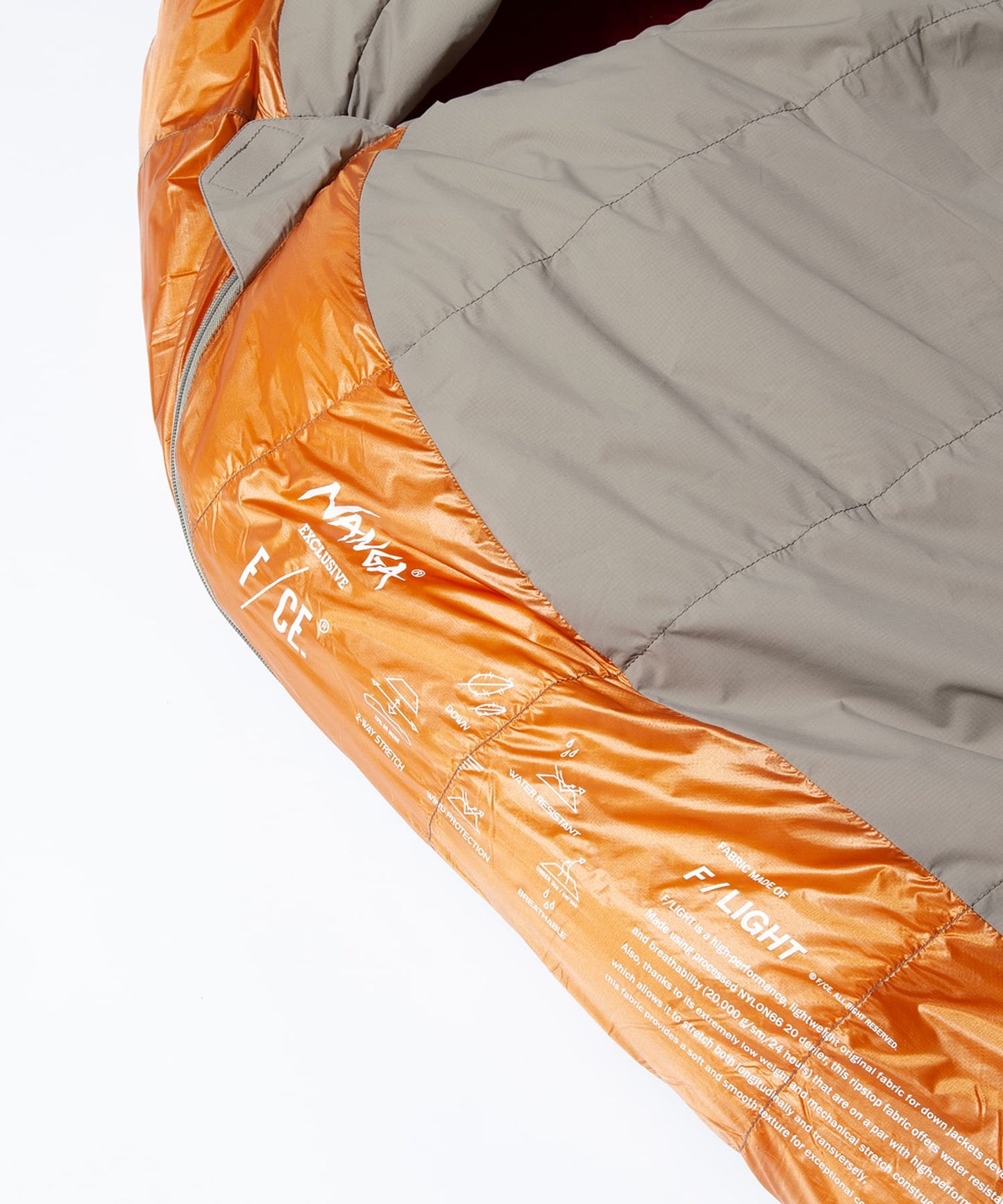 F/CE. × NANGA F-LIGHT UDD SLEEPING BAG 600