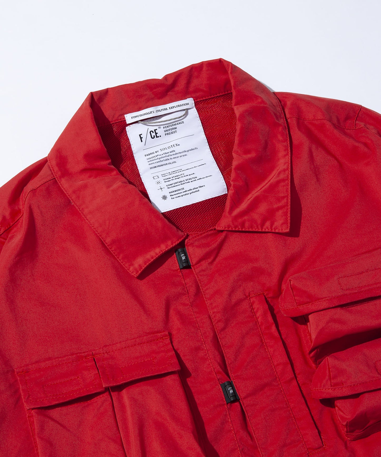F/CE. PIGMENT DYE UTILITY BLOUSON