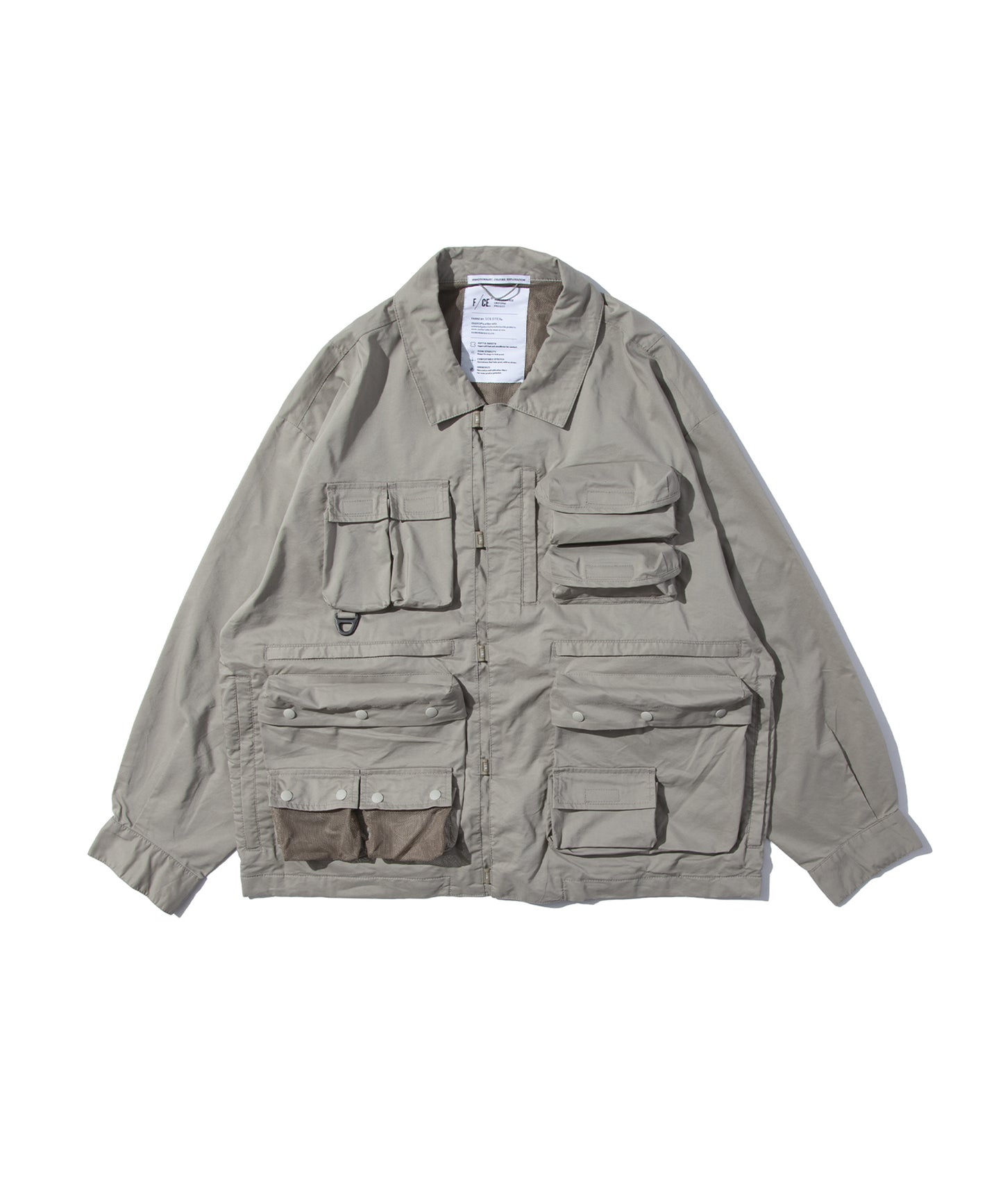 F/CE. PIGMENT DYE UTILITY BLOUSON