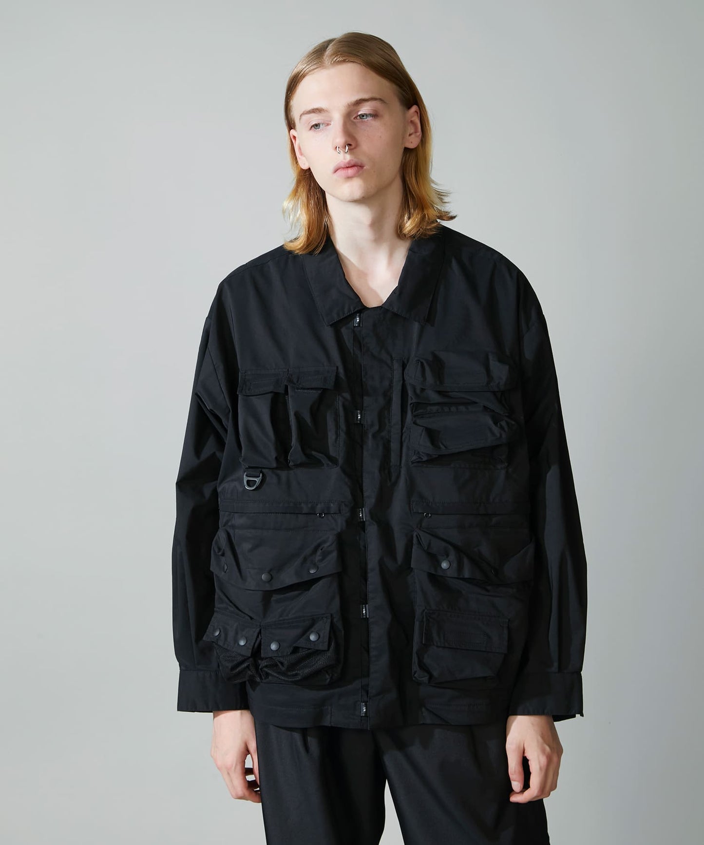 F/CE. PIGMENT DYE UTILITY BLOUSON
