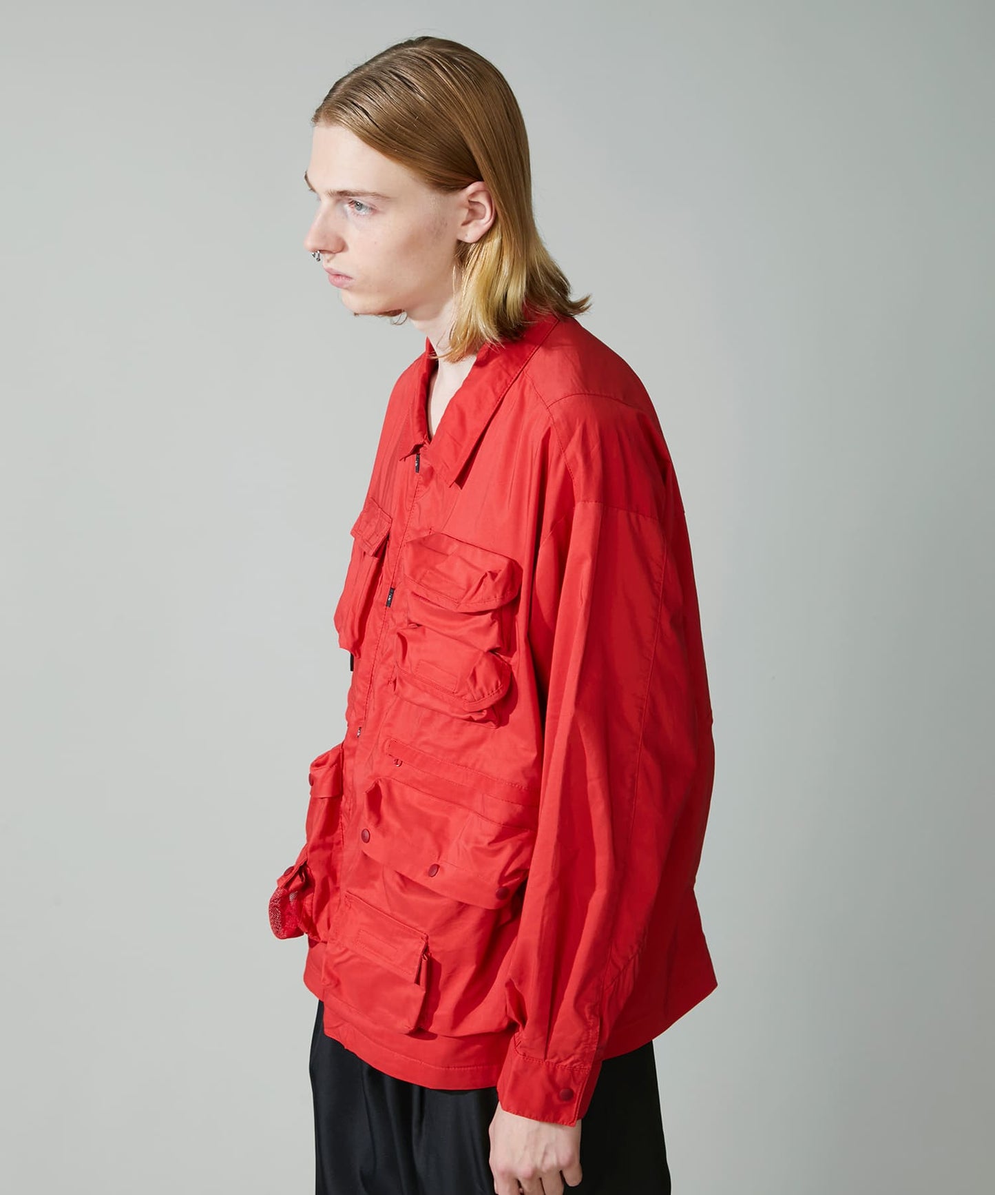 F/CE. PIGMENT DYE UTILITY BLOUSON