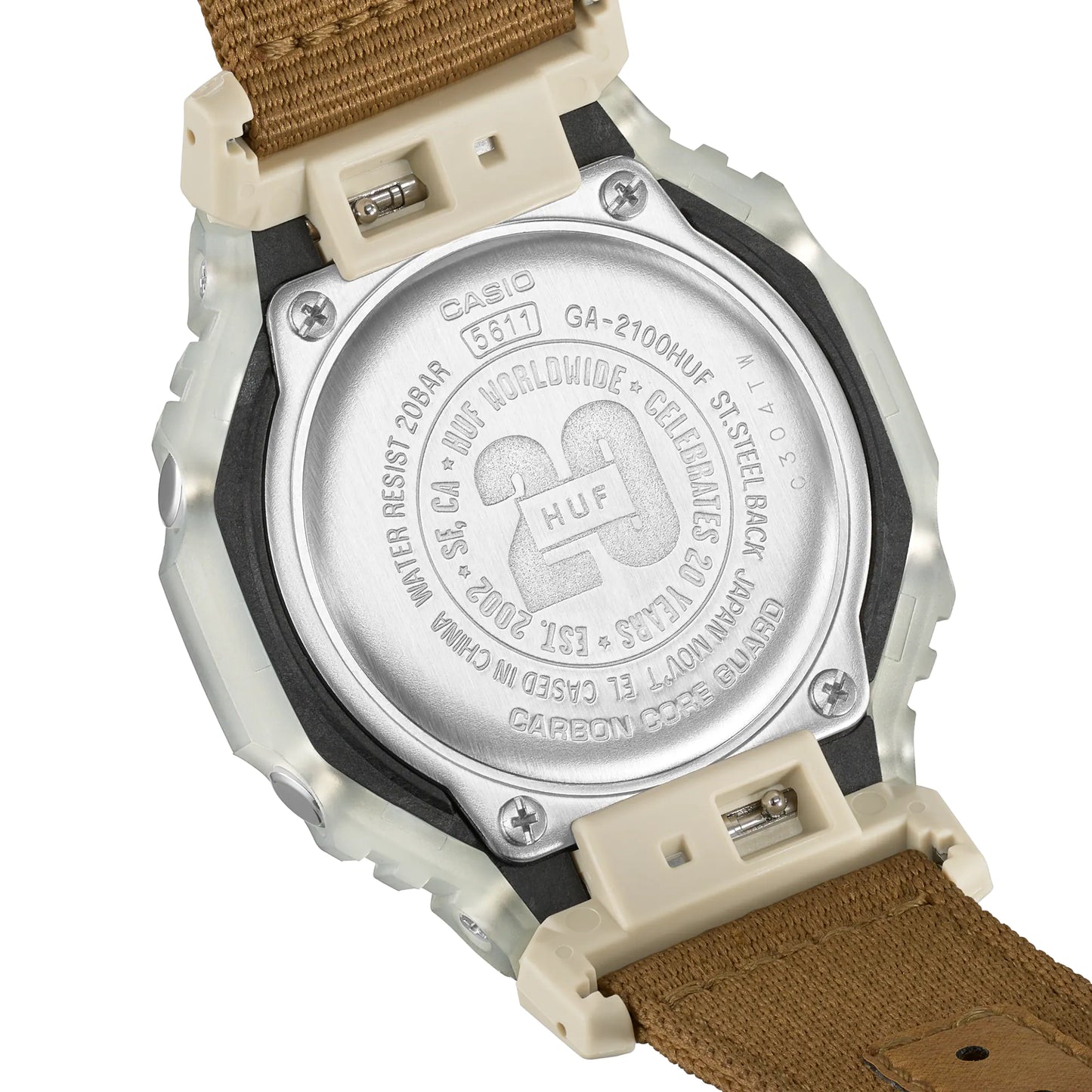G-SHOCK HUF 20th anniversary Limited model