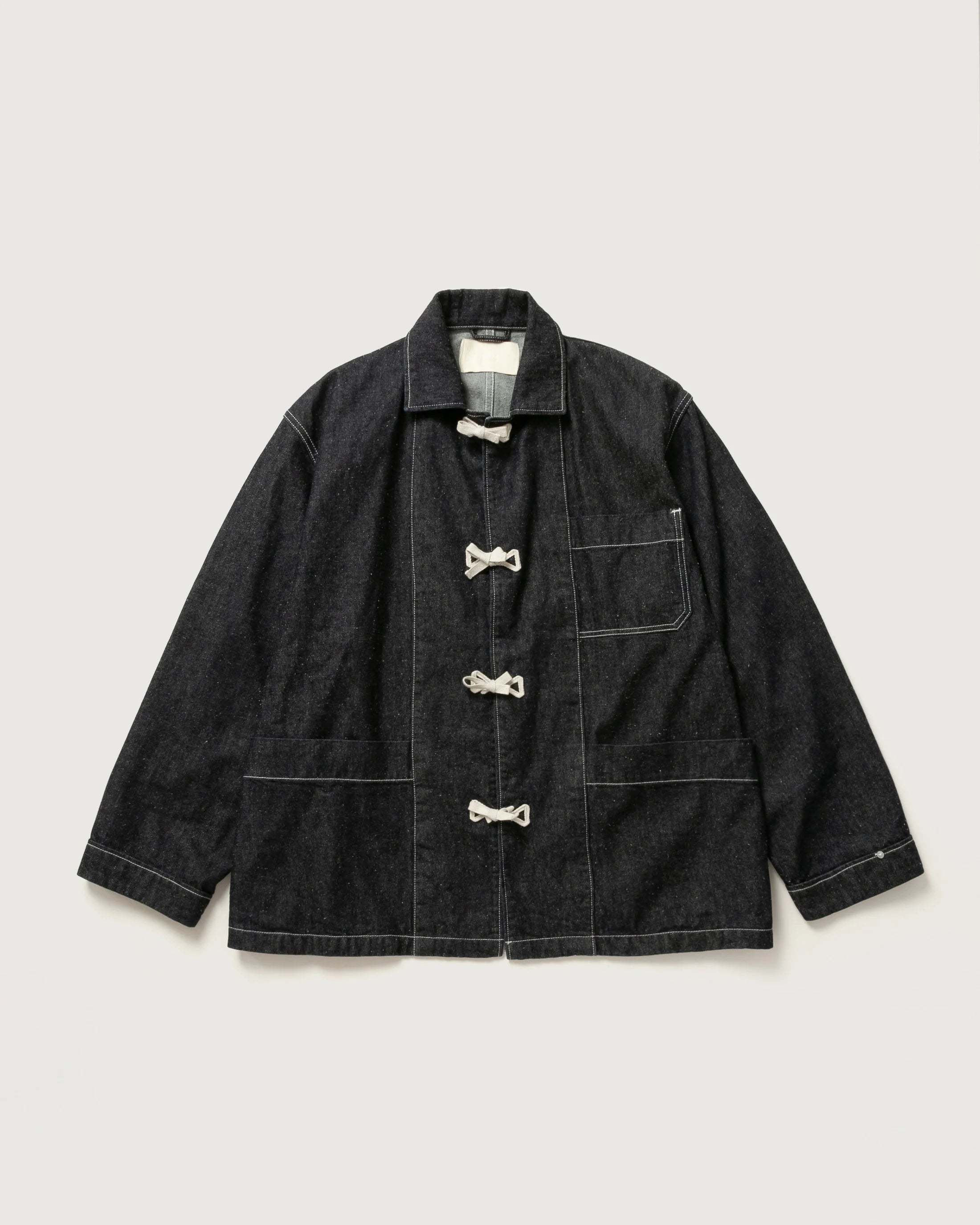 INNAT SILK DENIM PAJAMA JACKET – unexpected store