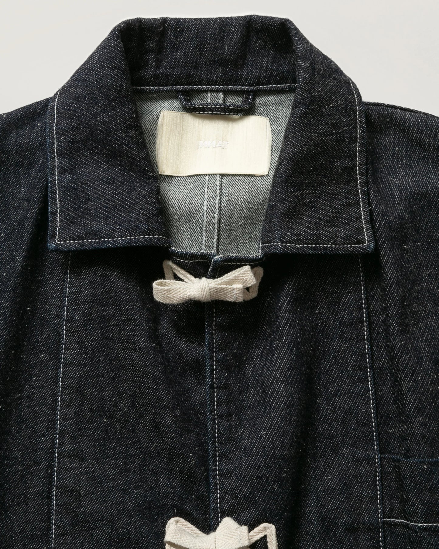 INNAT SILK DENIM PAJAMA JACKET