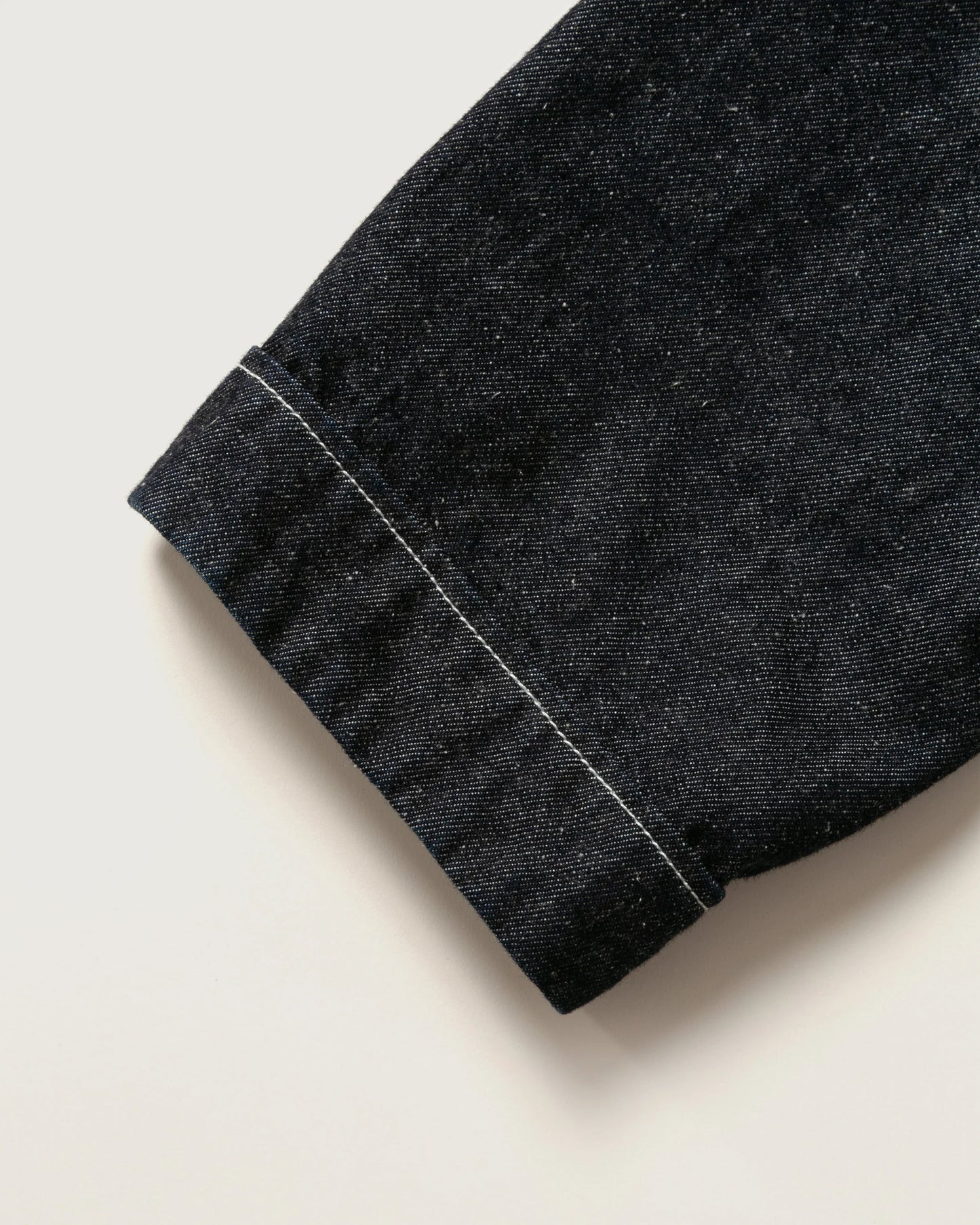 INNAT SILK DENIM PAJAMA JACKET