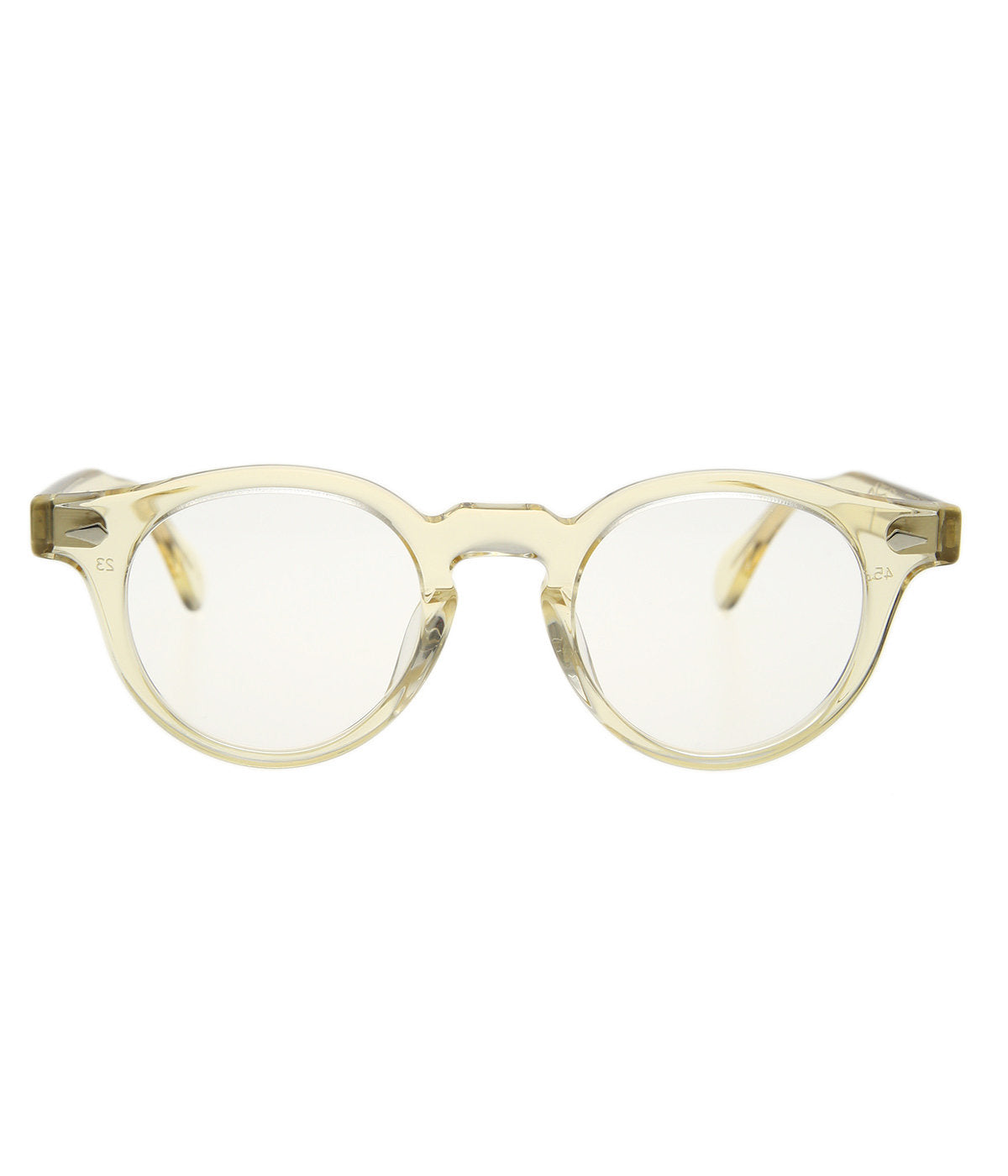 JULIUS TART OPTICAL HAROLD Eyeglass Frame Champagne