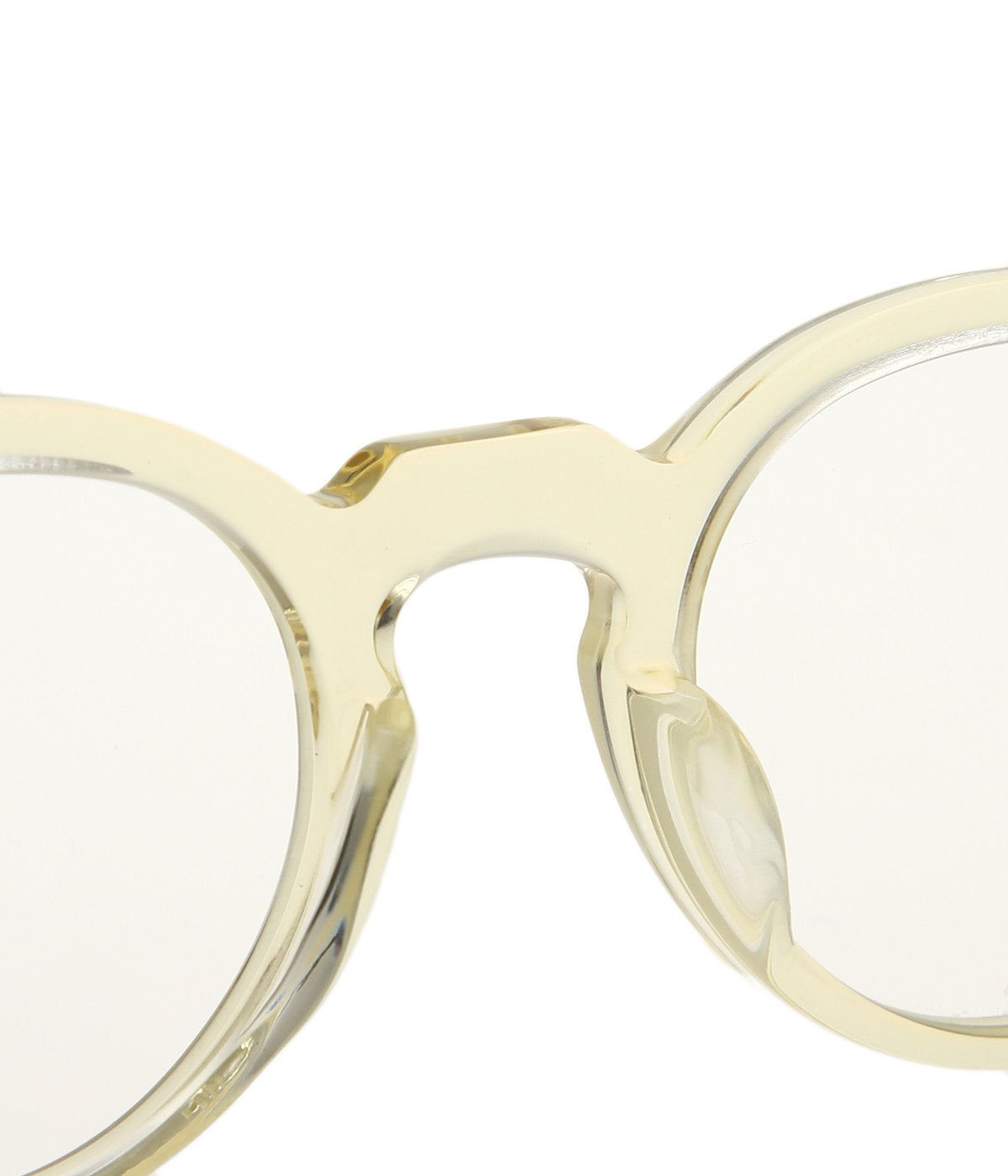 JULIUS TART OPTICAL HAROLD Eyeglass Frame Champagne