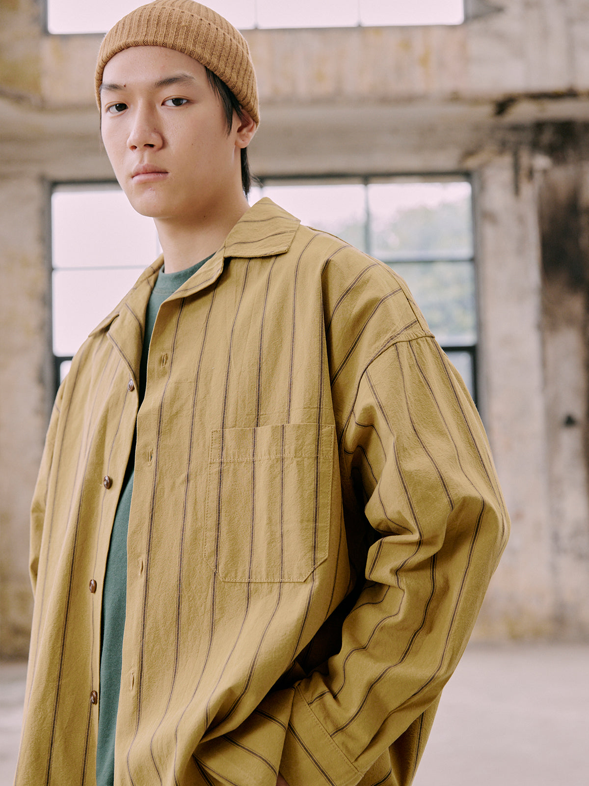 Burcs Guayabera Stripe Shirt