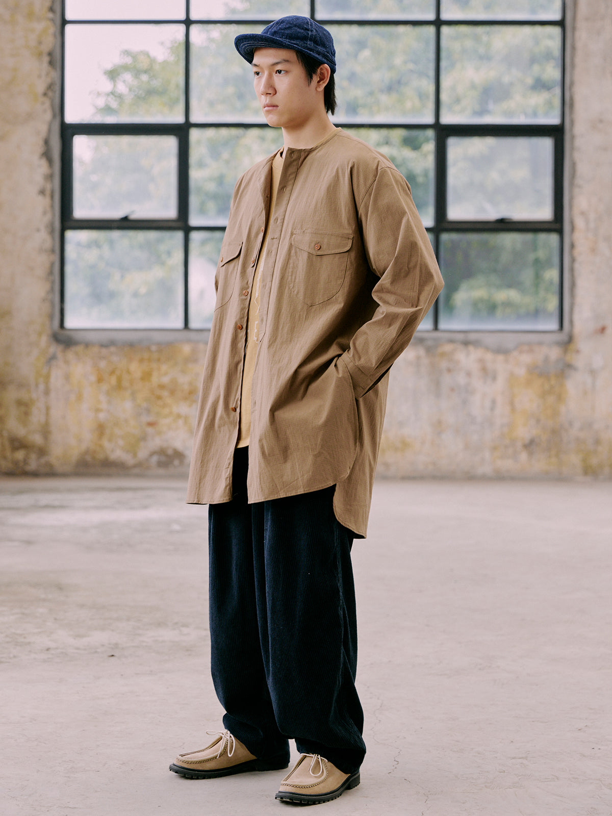 Burcs French Long Work Shirt