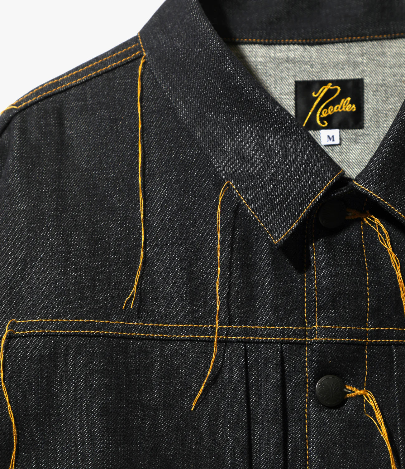 Needles M.W. Jean Jacket - 12oz Denim / Glitch Stitch
