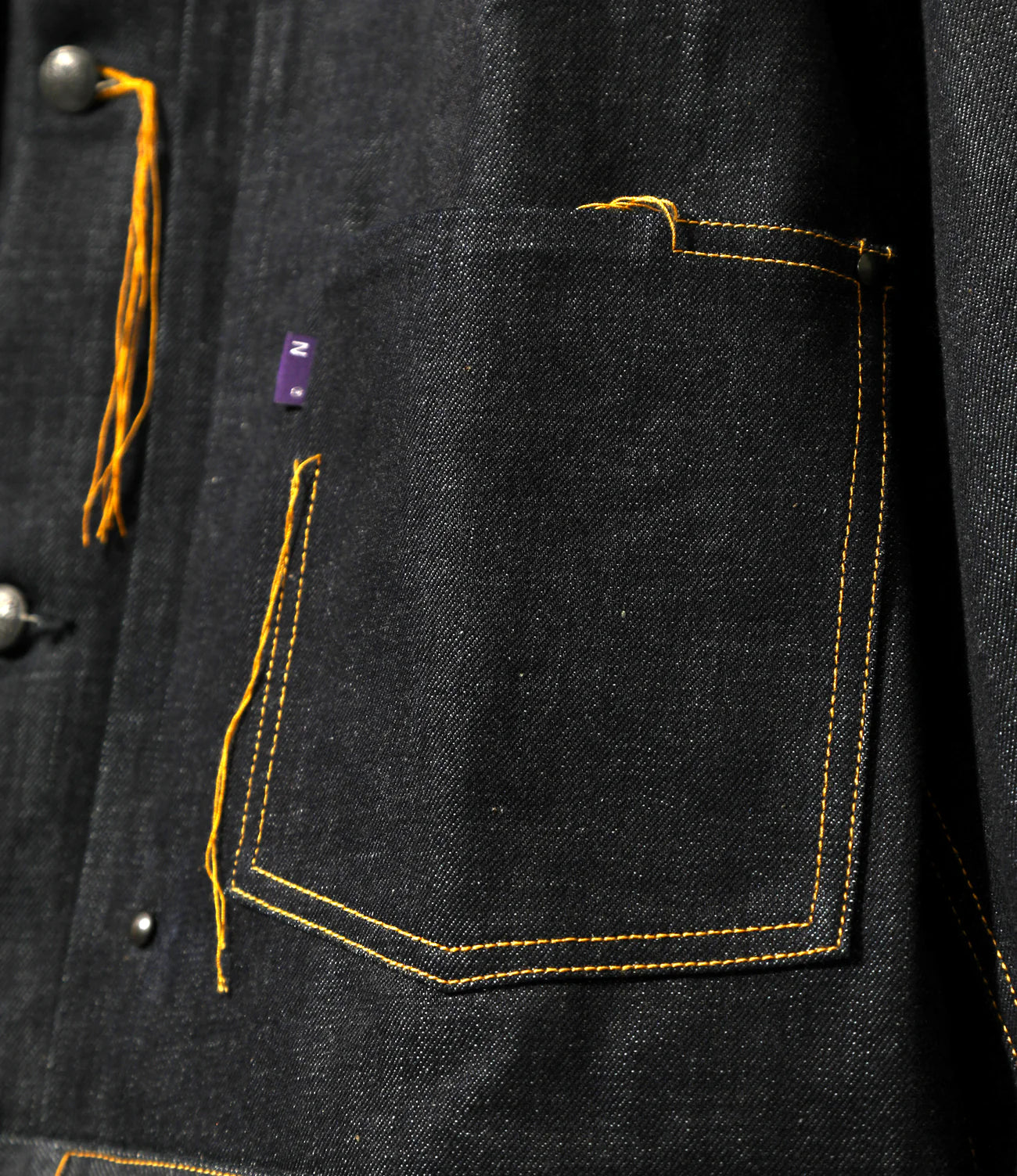 Needles M.W. Jean Jacket - 12oz Denim / Glitch Stitch