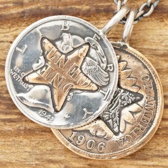 NORTH WORKS Coin Necklace N-620