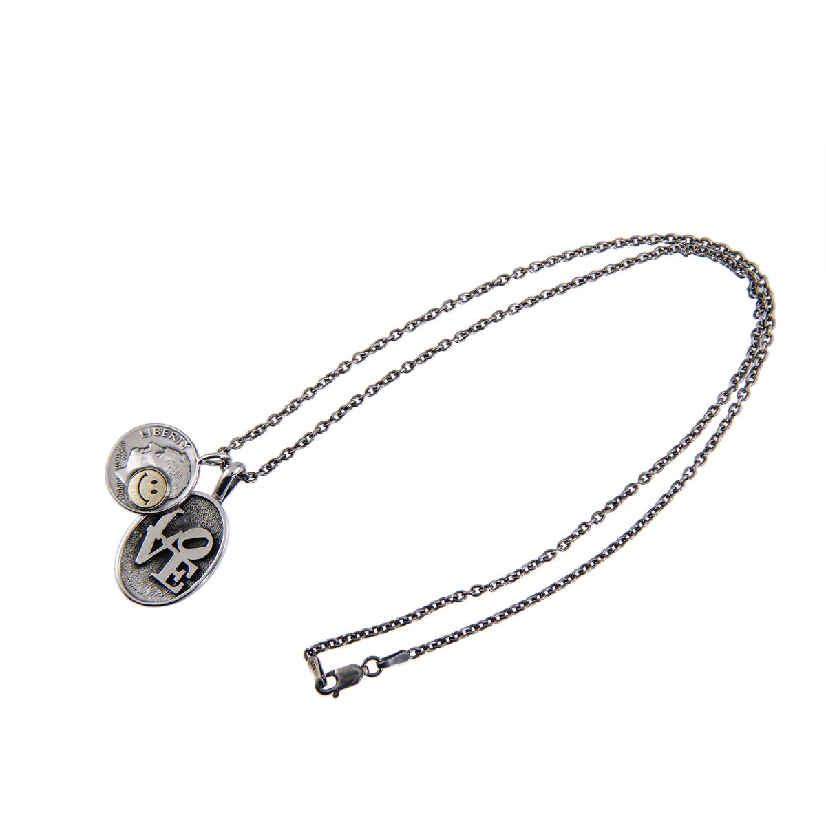 NORTH WORKS 10¢ Silver Coin Necklace N-637