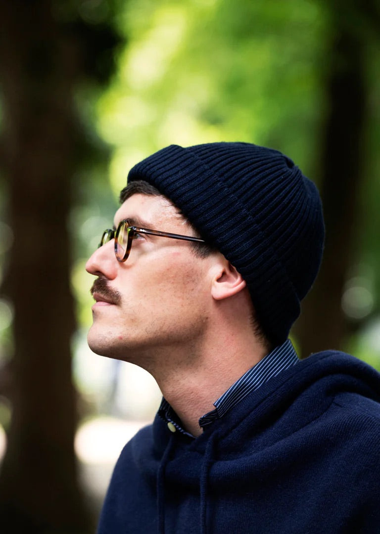 RoToTo EXTRA FINE MERINO ROLL UP BEANIE