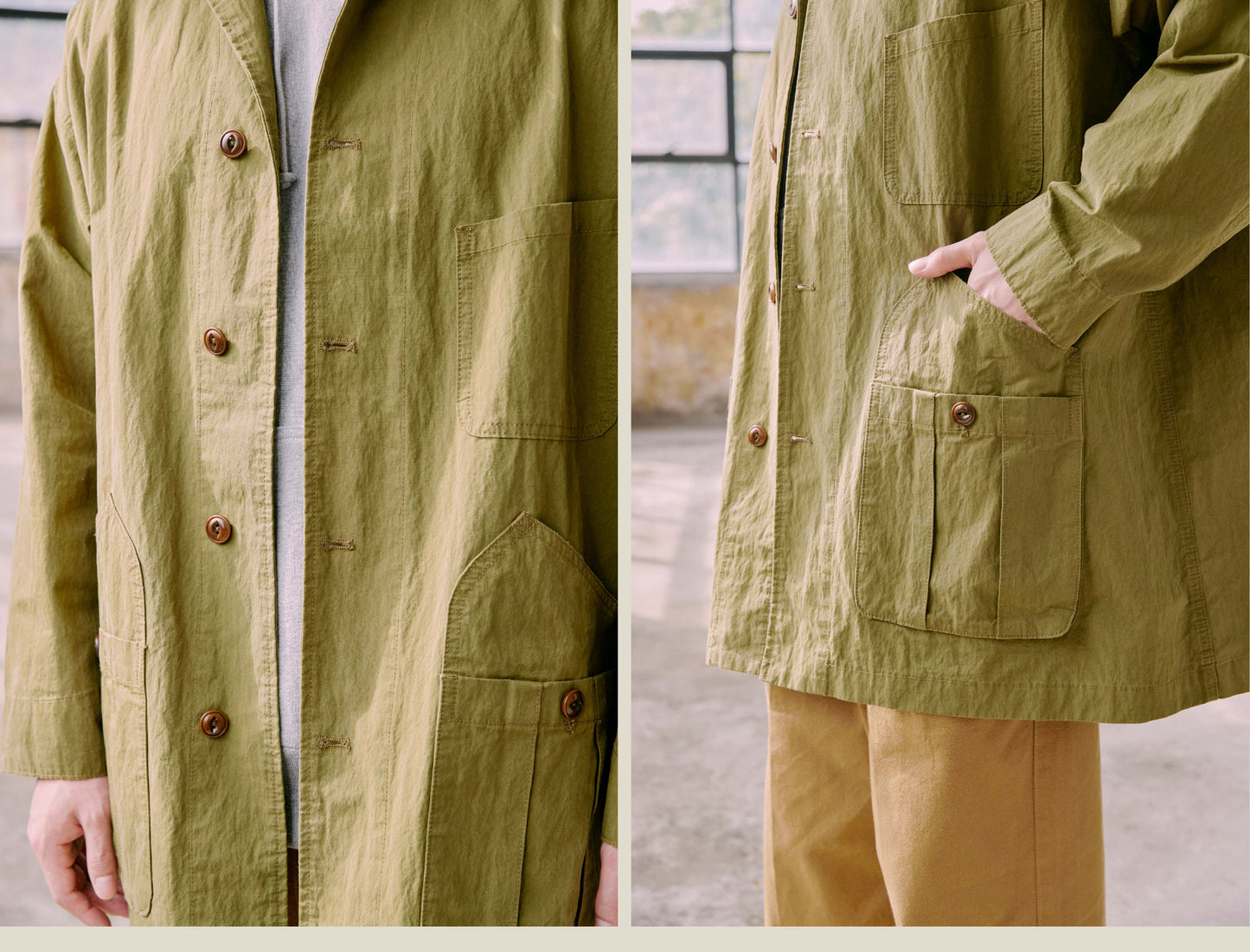 Burcs French Work Coat
