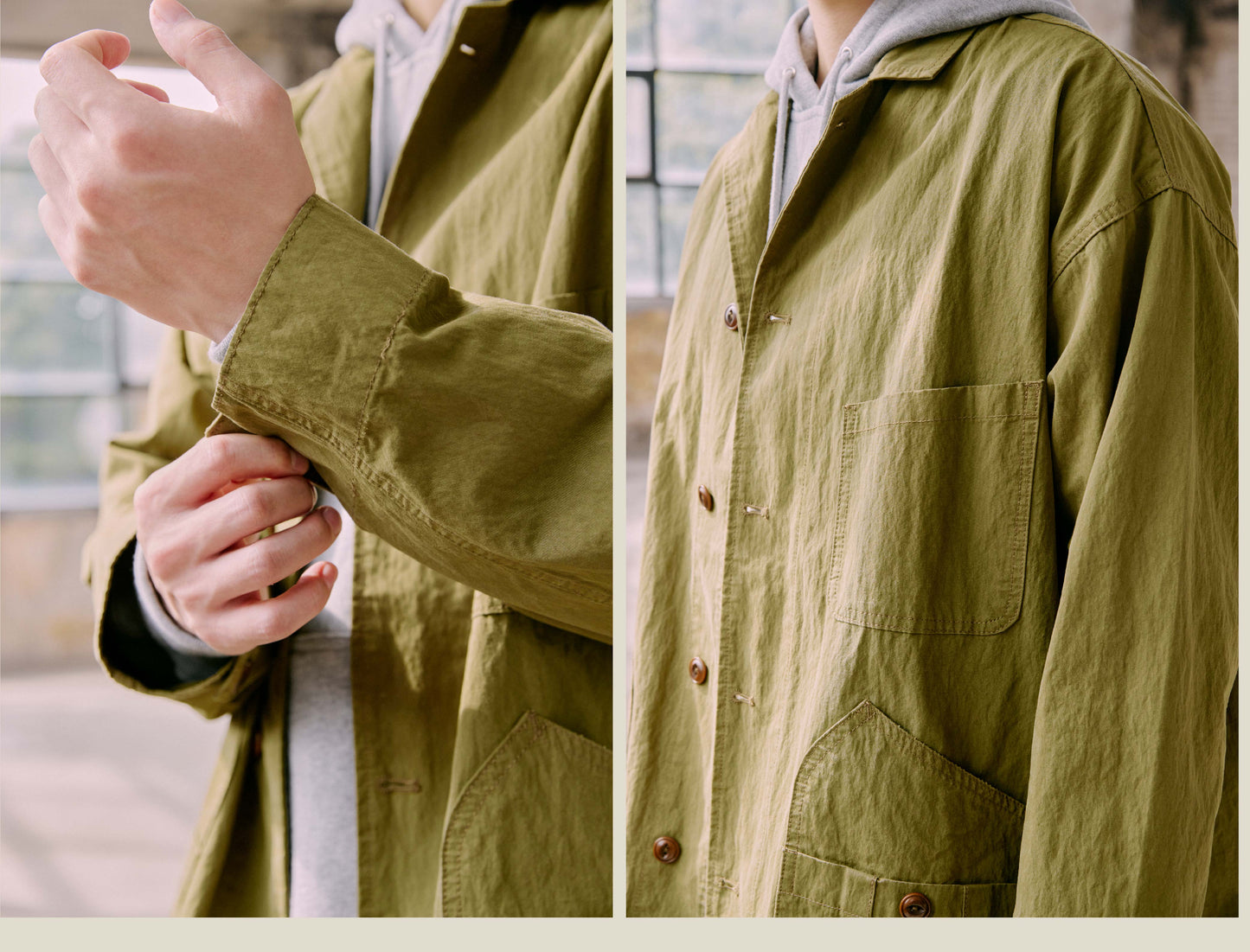 Burcs French Work Coat