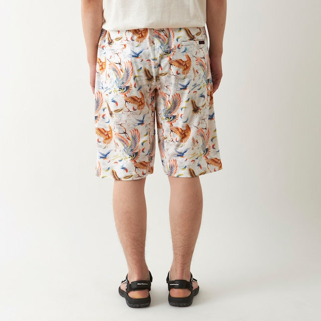 White Mountaineering x GRAMICCI BIRDS WIDE SHORTS