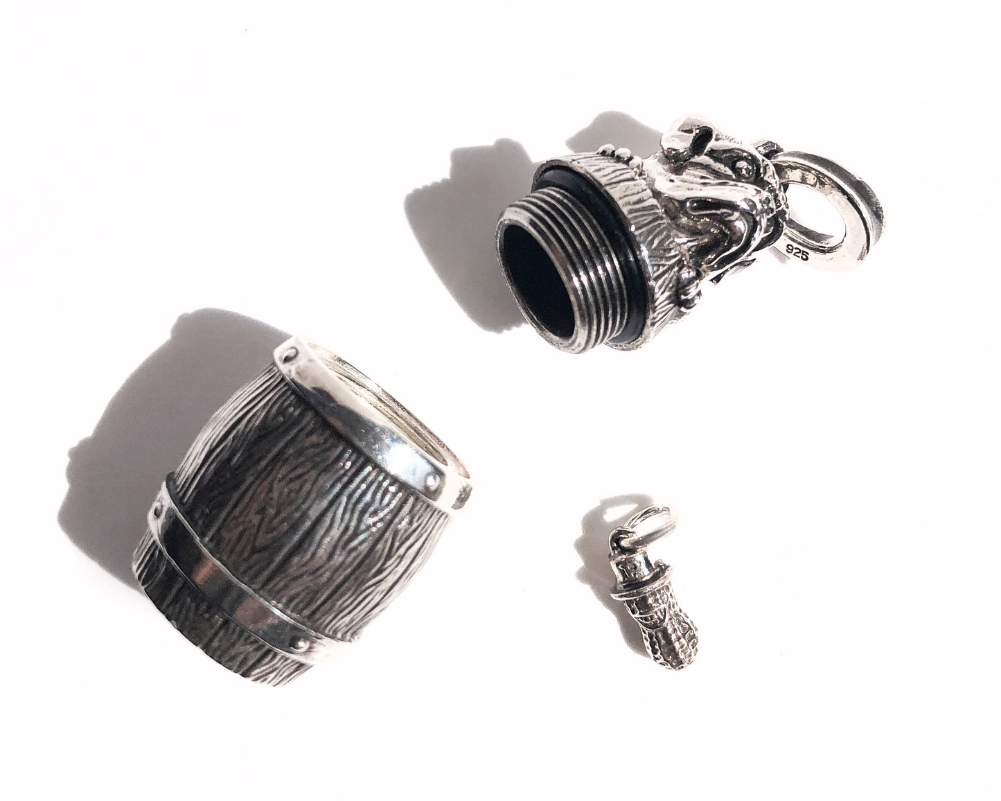 Peanuts&Co BULL BOTTLE SILVER