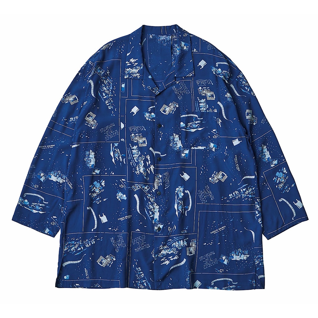 Porter Classic ALOHA LONG SHIRT FRENCH FILM – unexpected store