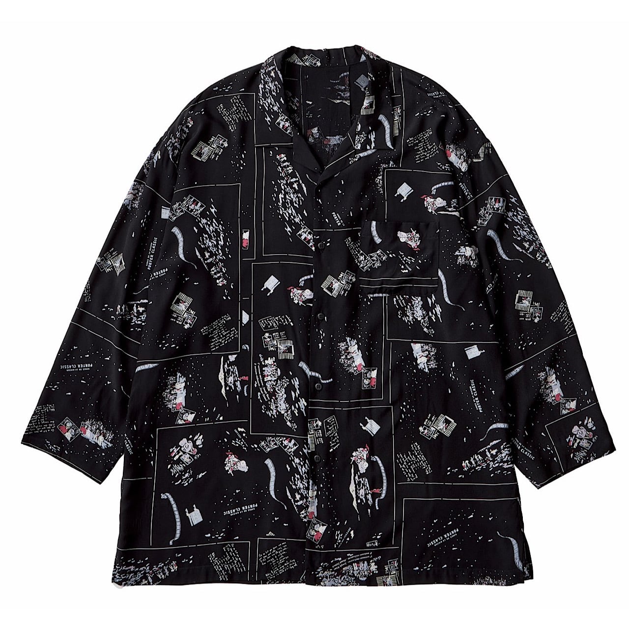 Porter Classic ALOHA LONG SHIRT FRENCH FILM