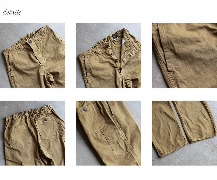 orSlow FRENCH WORK PANTS khaki