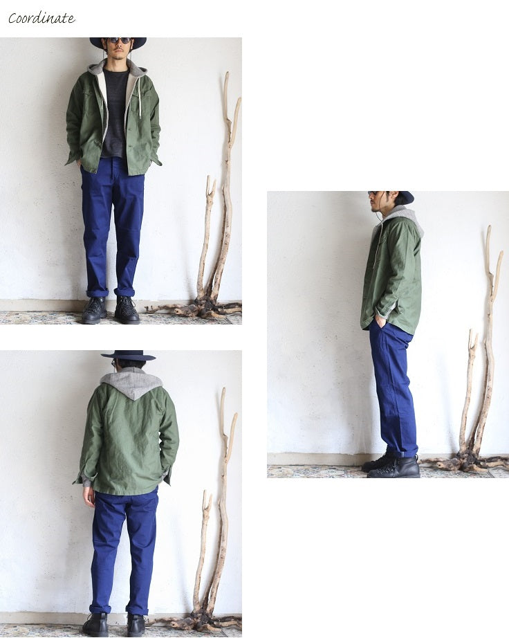 orSlow FRENCH WORK PANTS ink blue