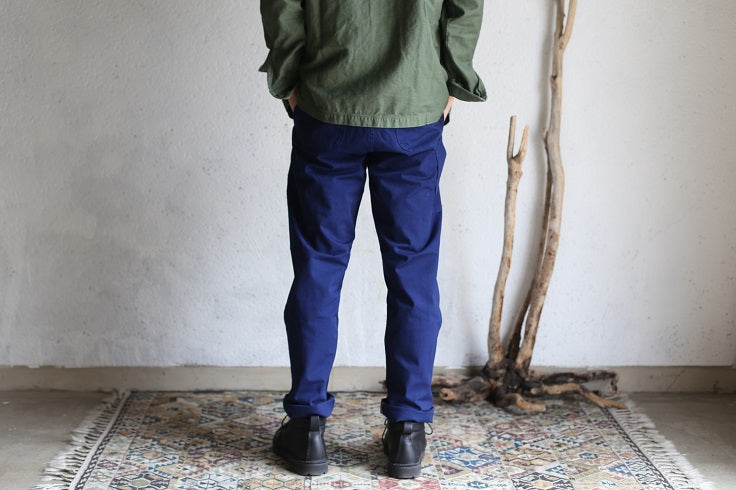 orSlow FRENCH WORK PANTS ink blue