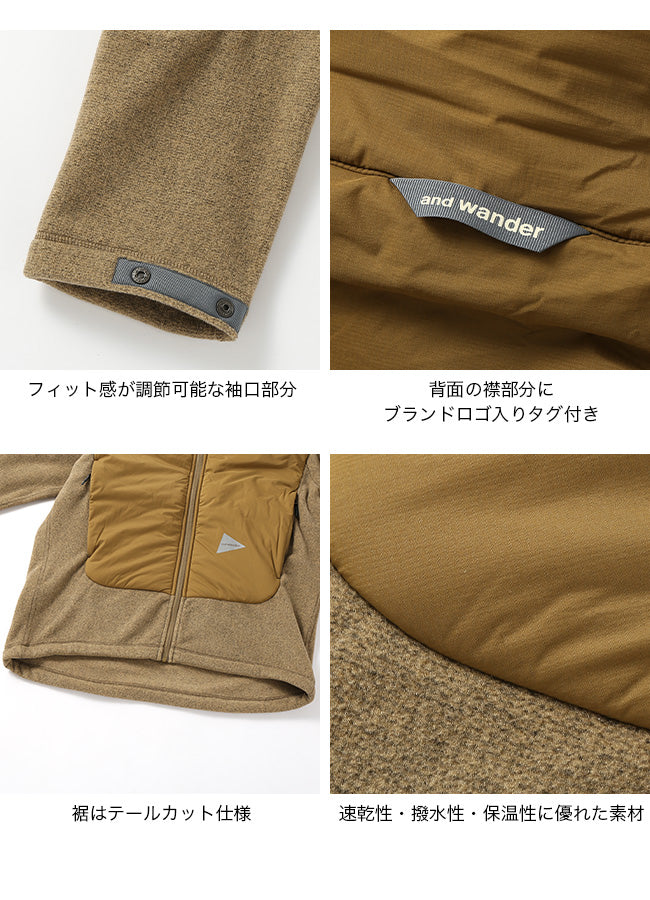 and wander top fleece jacket