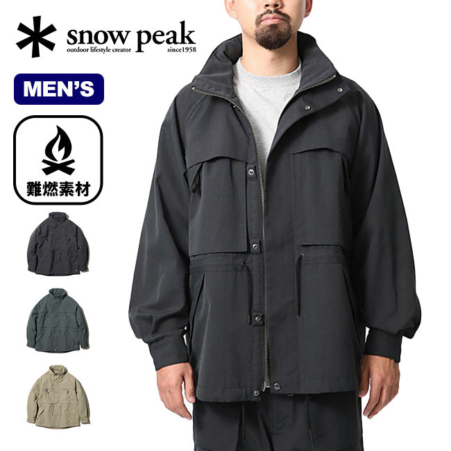 SNOWPEAK  TAKIBI Mountain Jacket Sカラー表記ベージュ