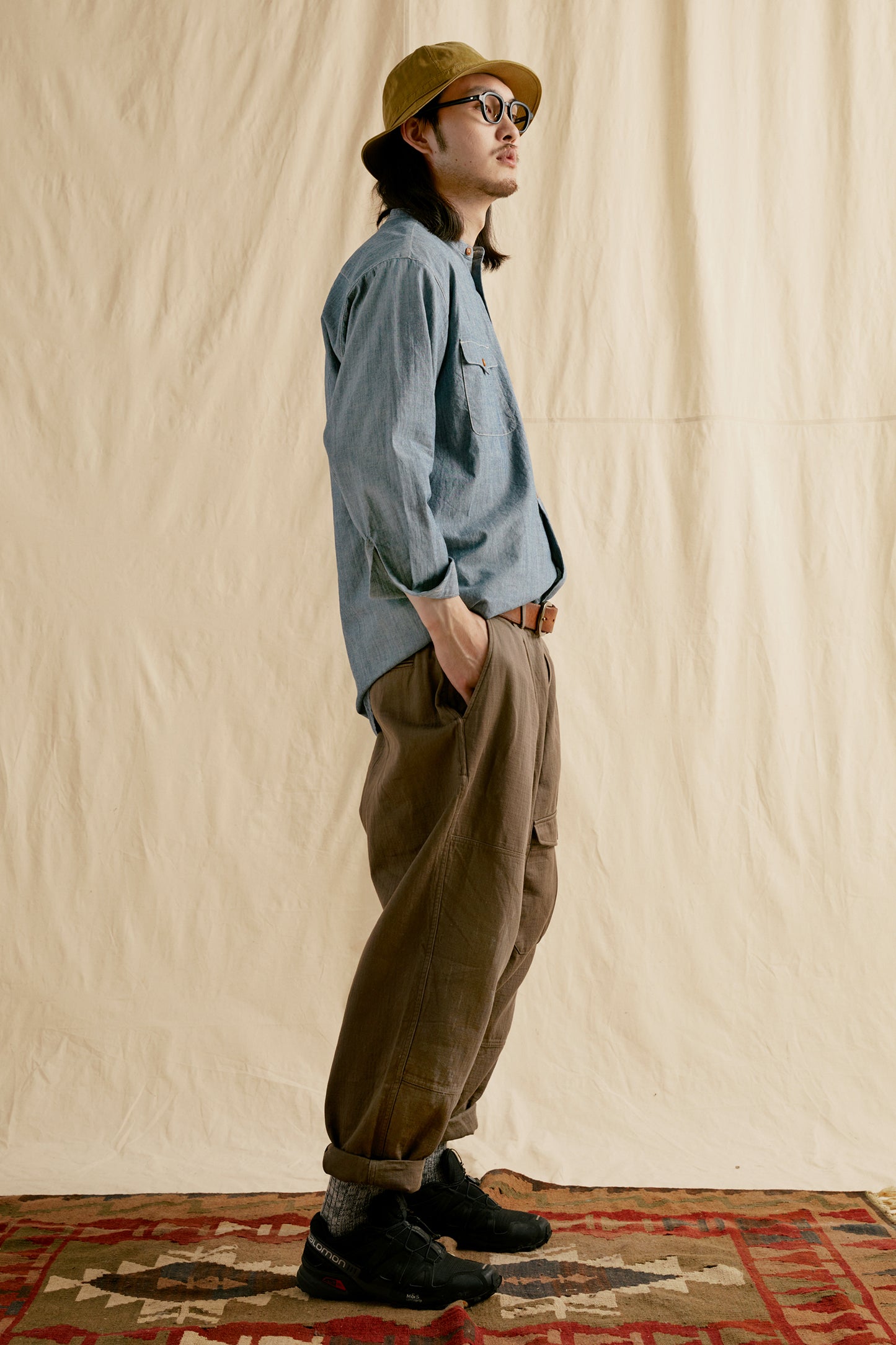 Burcs French Mandarin Shirt Type01
