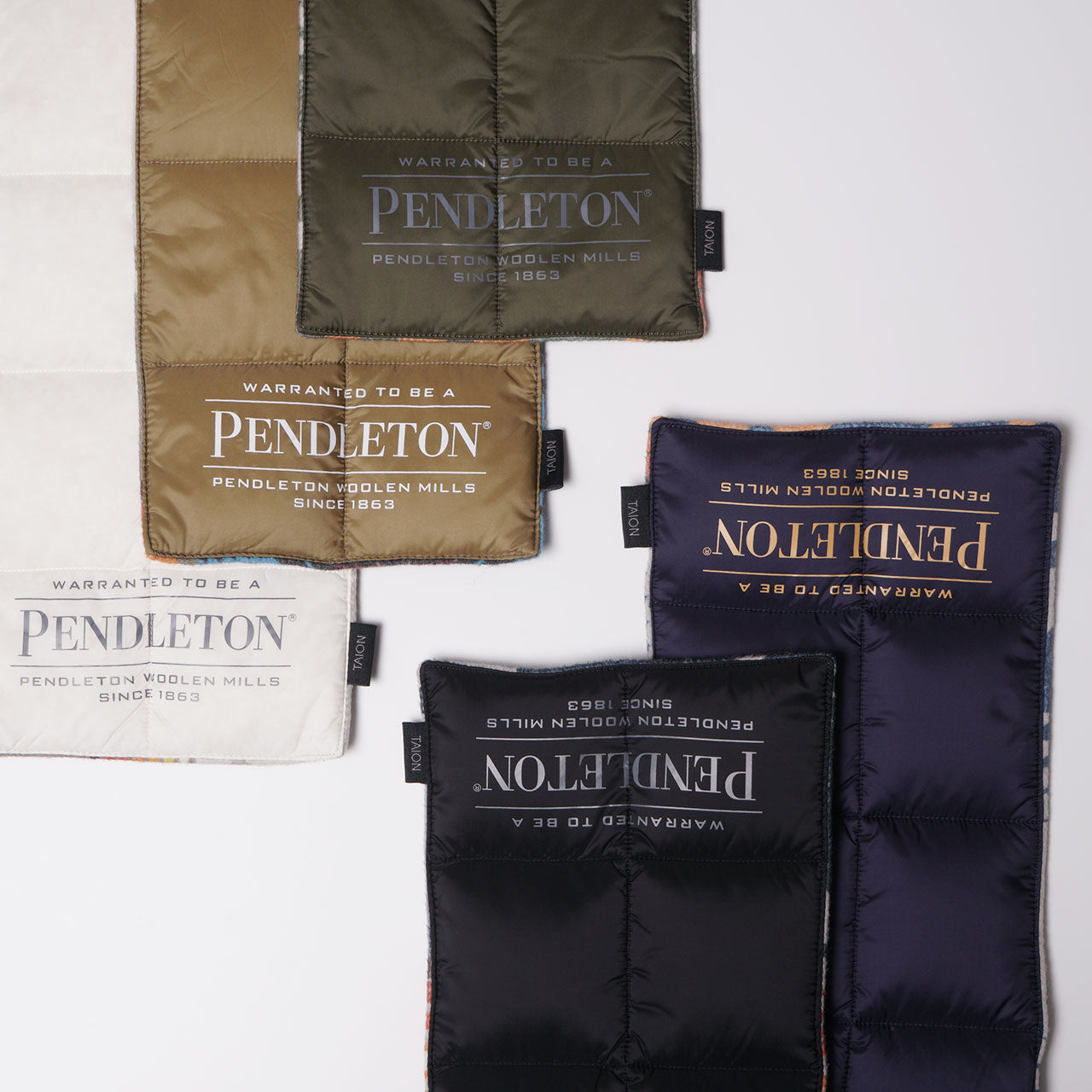 PENDLETON x TAION REVERSIBLE DOWN MUFFLER