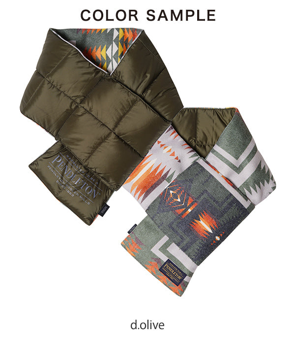 PENDLETON x TAION REVERSIBLE DOWN MUFFLER