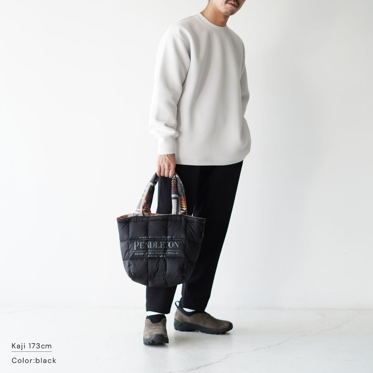 PENDLETON x TAION REVERSIBLE LUNCH TOTE BAG-M