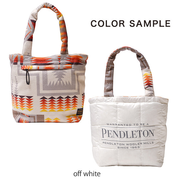 PENDLETON x TAION REVERSIBLE LUNCH TOTE BAG-M