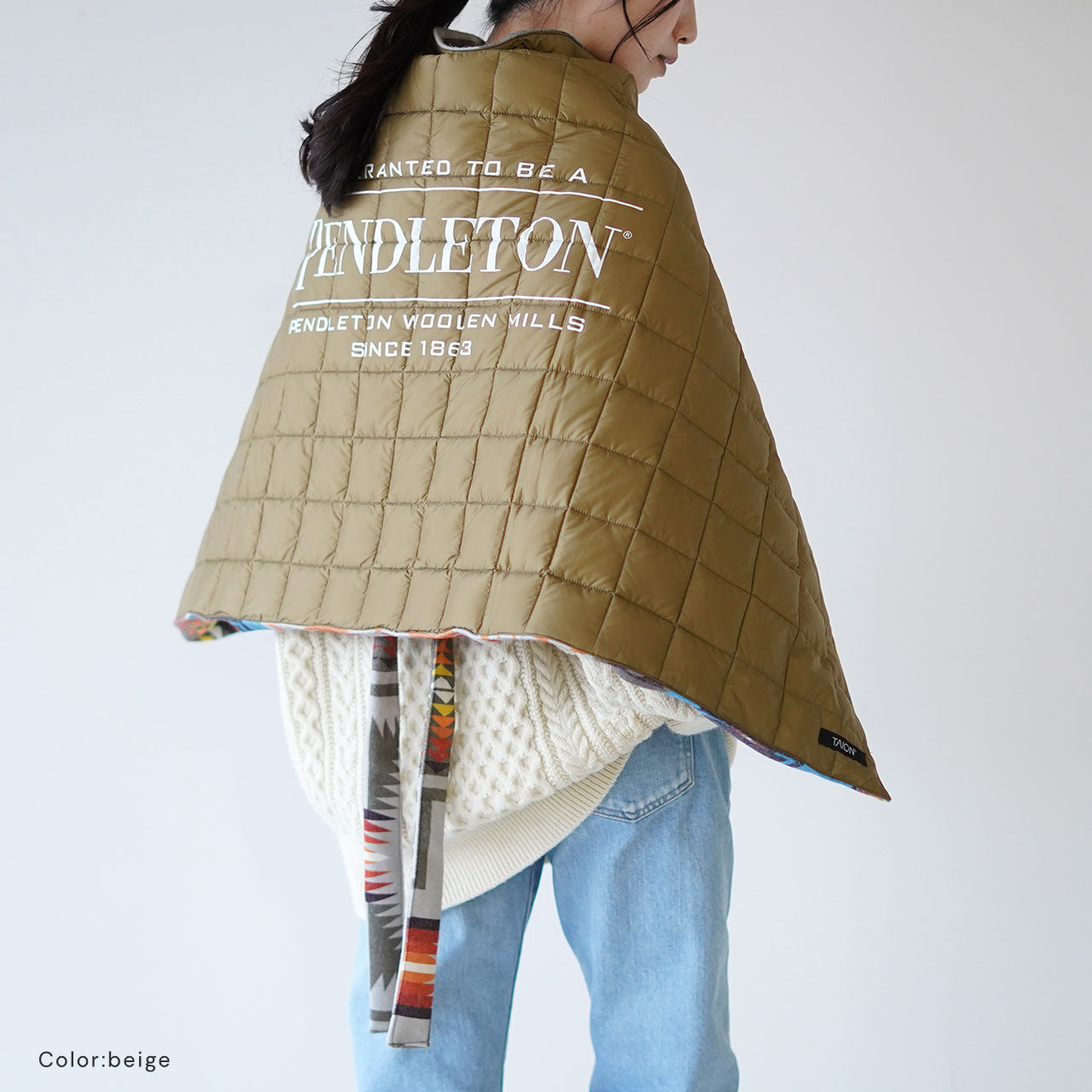 PENDLETON x TAION 4WAY PONCHO