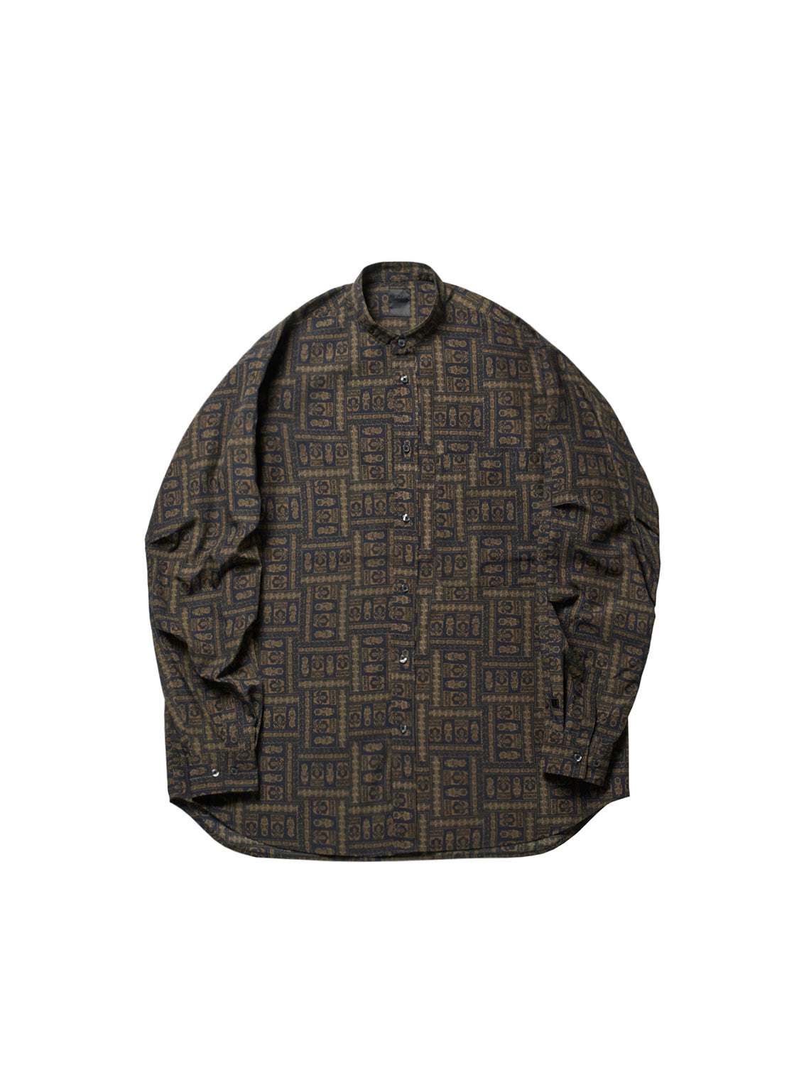 DAIWA PIER39 TECH BAND COLLAR SHIRTS L/S
