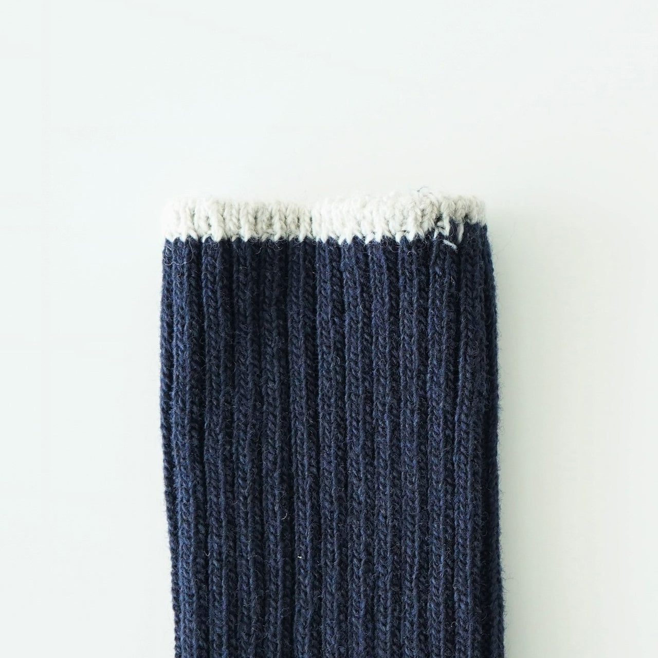 RoToTo RECYCLE W/PL RIBBED CREW SOCKS