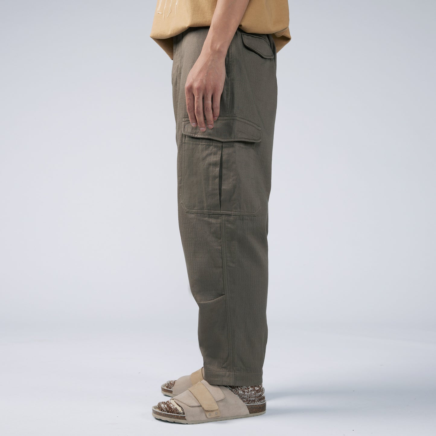 Burcs Wide Tuck Pants