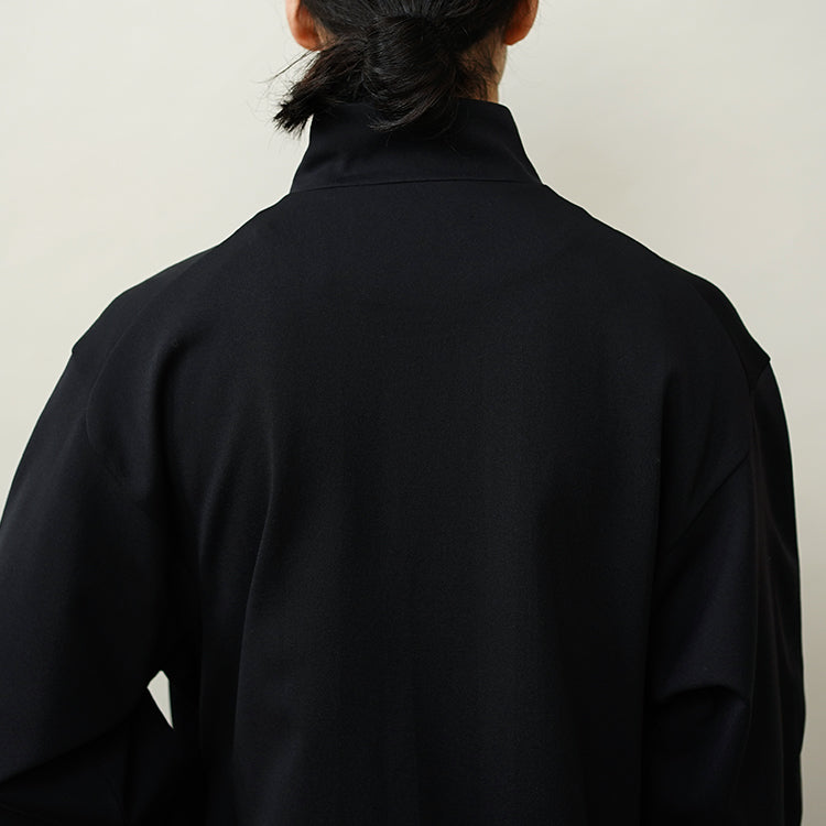 YAECA NYLON JERSEY TRACK JACKET