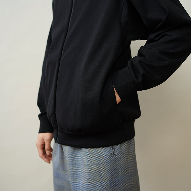 YAECA NYLON JERSEY TRACK JACKET