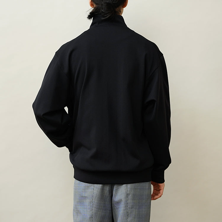 YAECA NYLON JERSEY TRACK JACKET