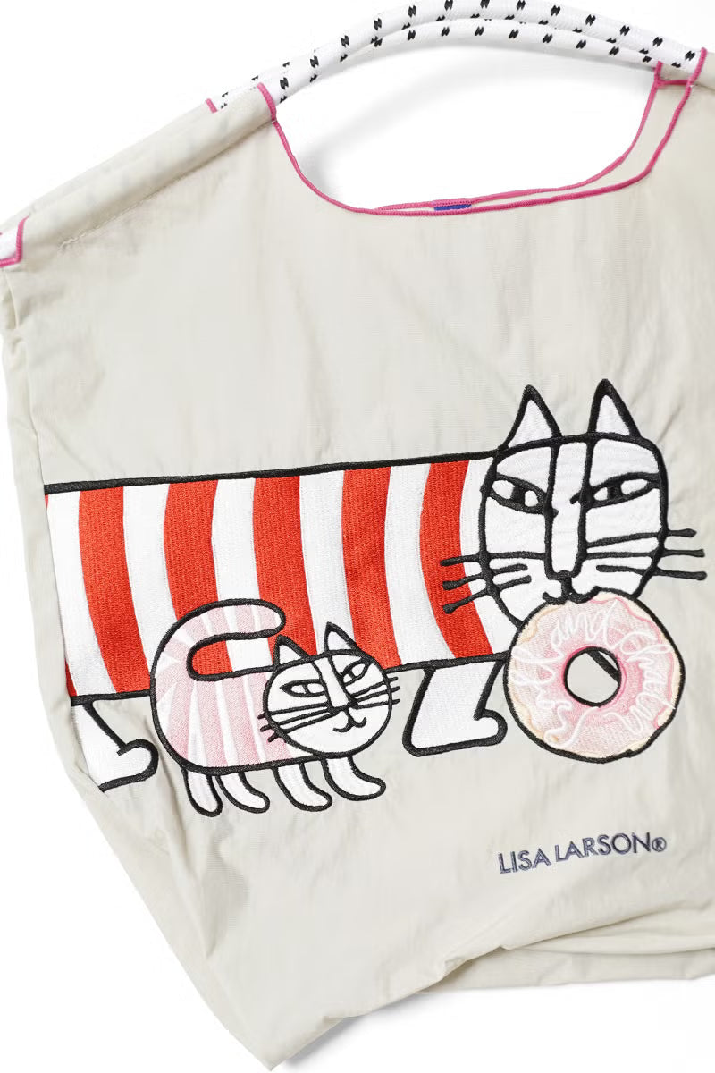 Ball & Chain Tote Bag LISA LARSON Donuts (M)