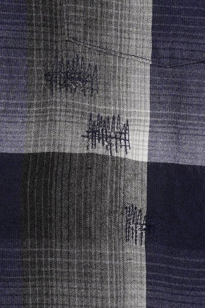 BOW WOW CHECK RAYON SHIRT
